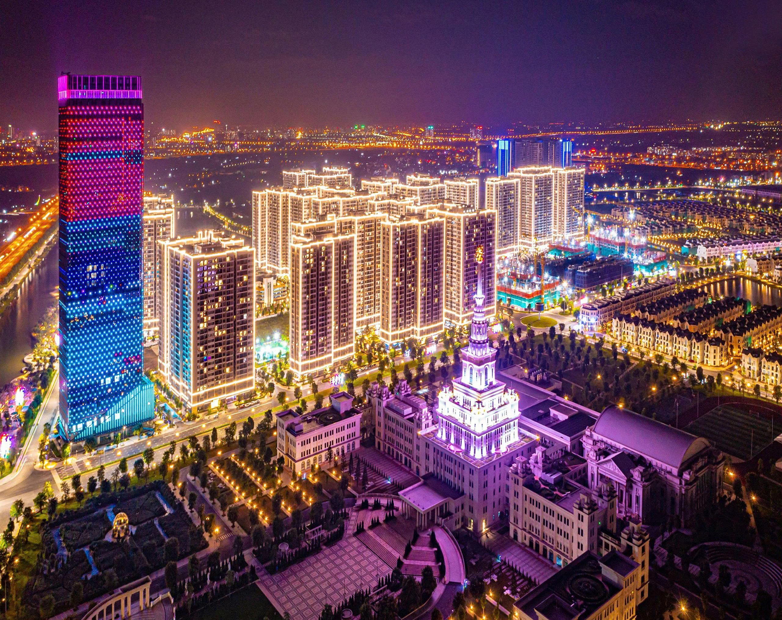 Đèn Led thanh bo viền kiến trúc 