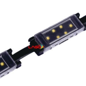 Led chữ nhật 6 mắt full màu DMX