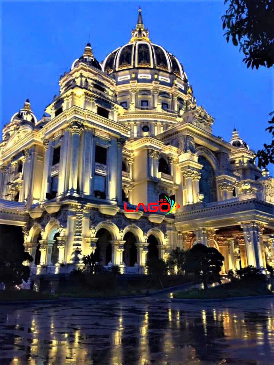 Đèn led rọi cột