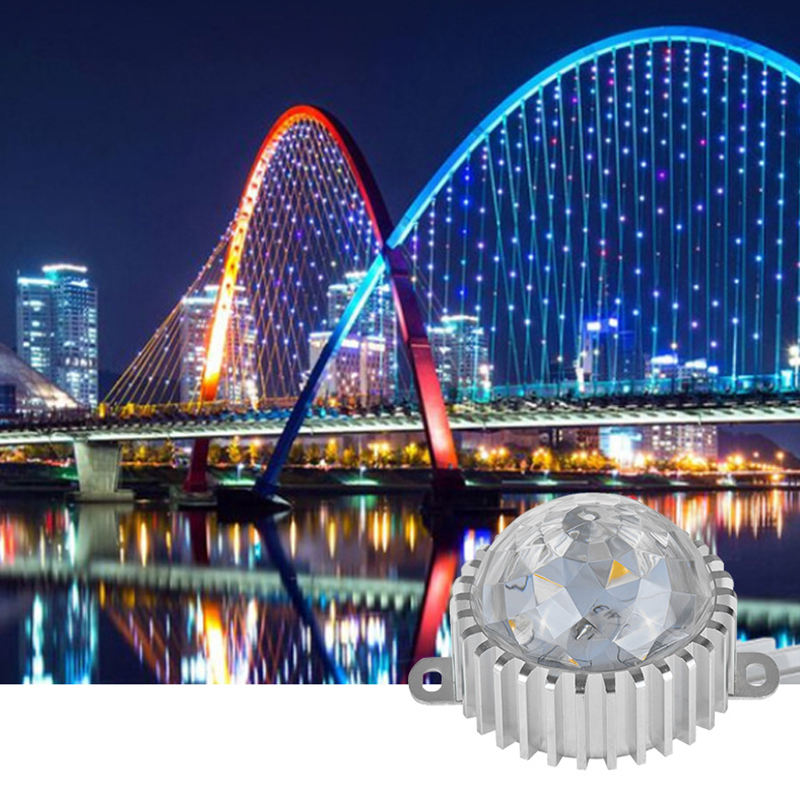 các mẫu led trang trí tòa nhà