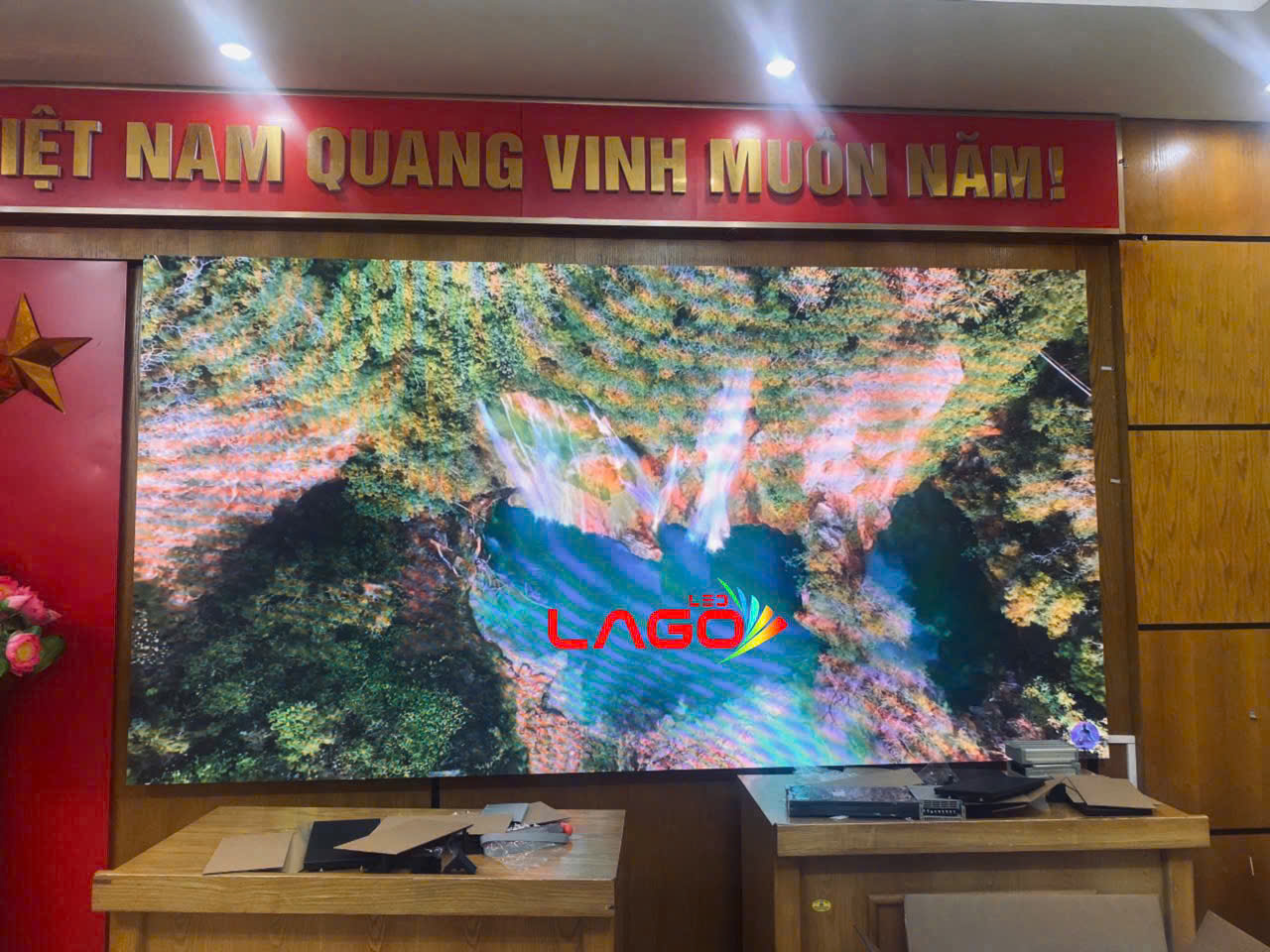 Công trình màn hình Led tại UBND 