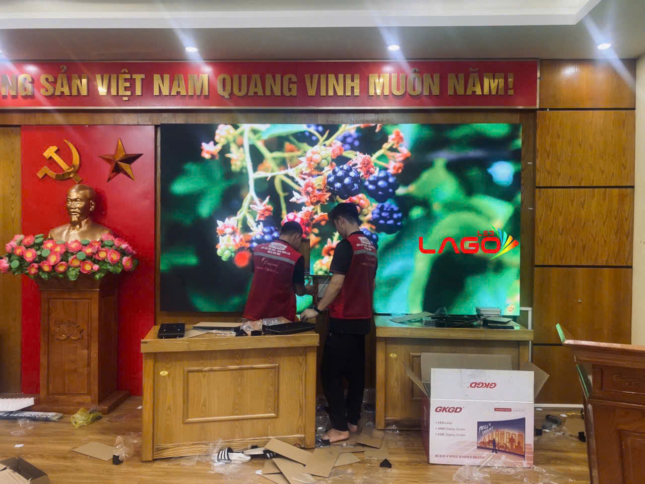 Công trình màn hình Led tại UBND 